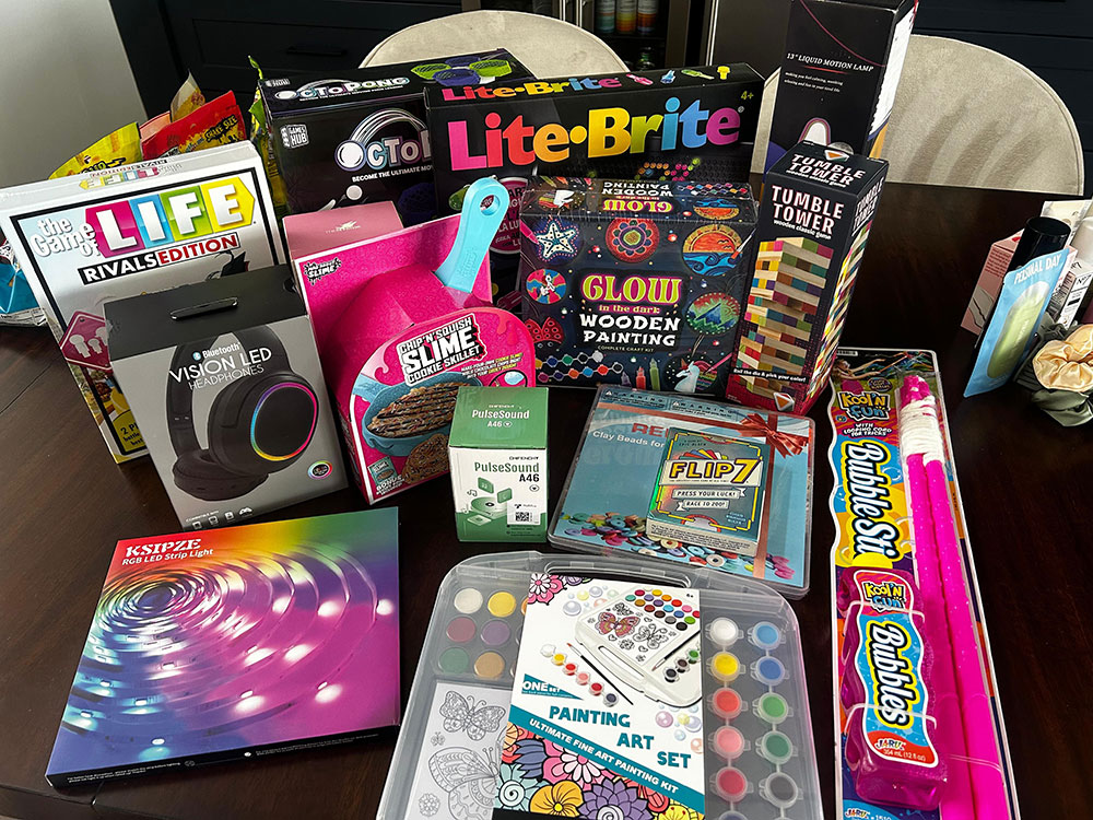Campfire Game Night Basket